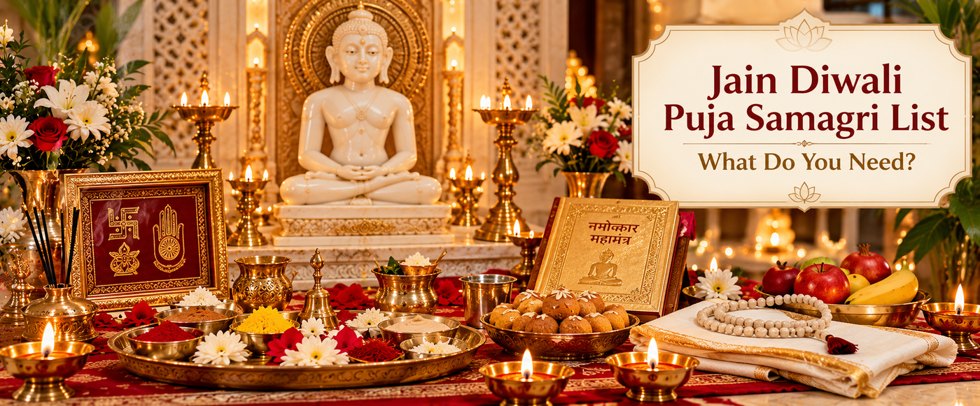 Jain Diwali Puja Samagri List