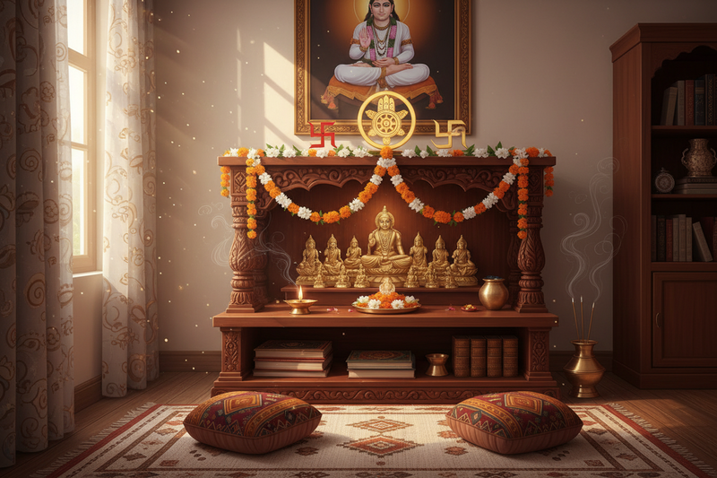 Jain Upkaran Placement Guide: Where and How to Keep Jain Symbols at Home