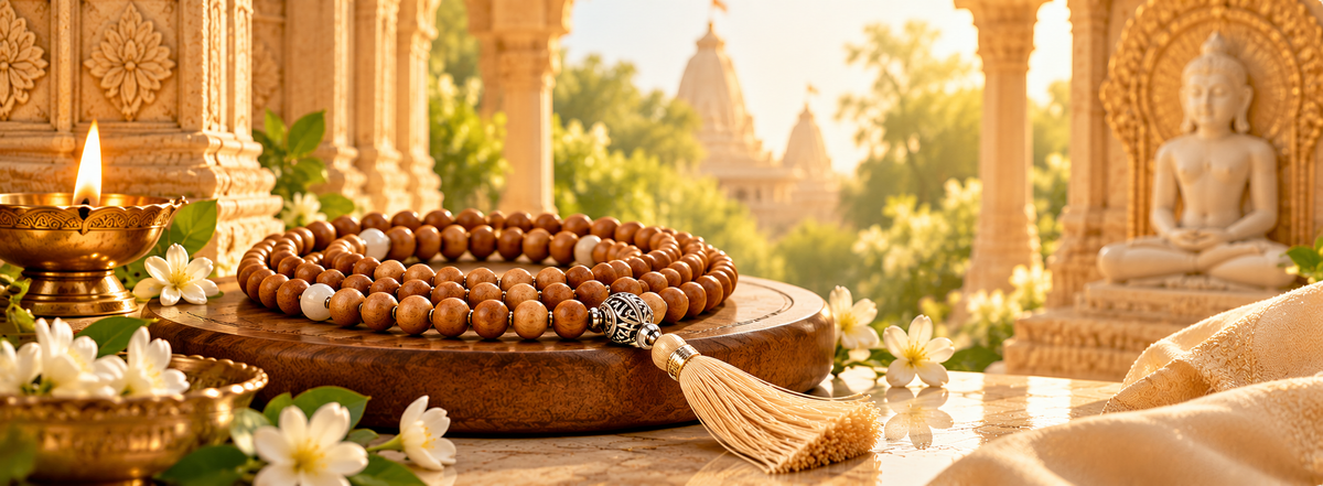 108 Beads Jain Mala for Jaap & Mantra Practice