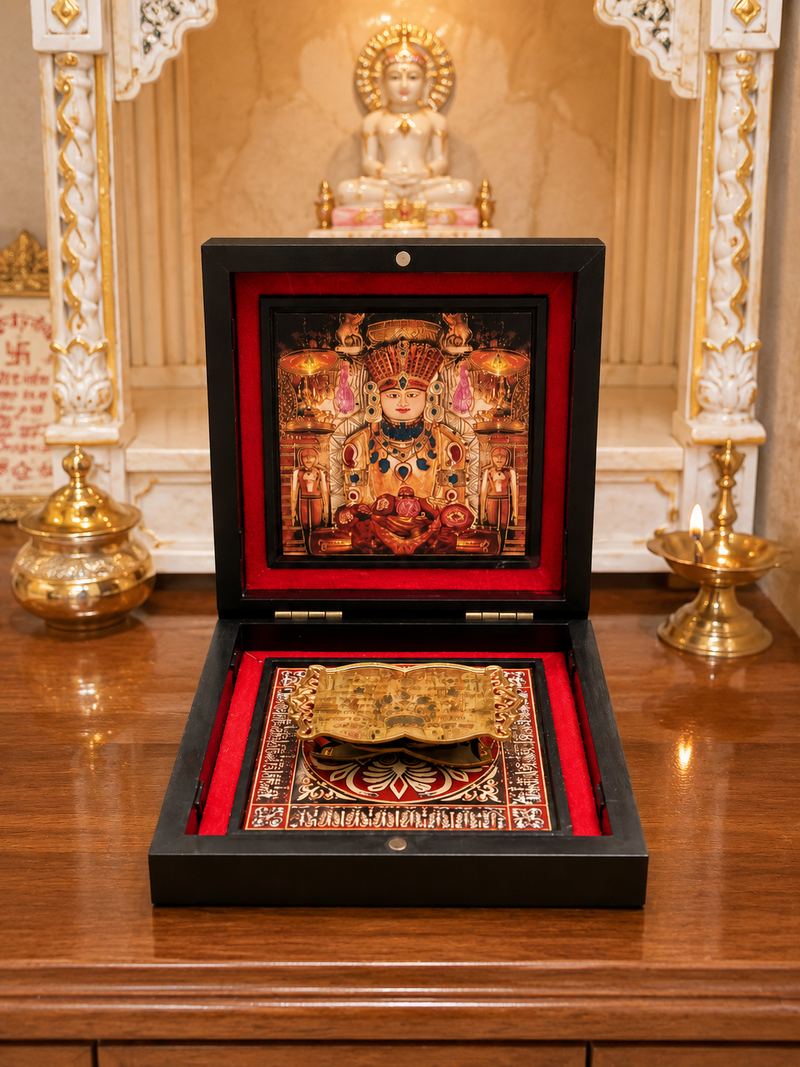 3D Adinath with Sthapna Box