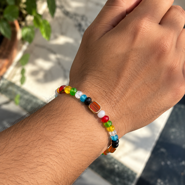 Jain Navgrah Bracelet for Spiritual Balance & Positivity