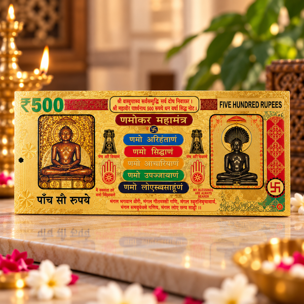 Jain Gold Note 500