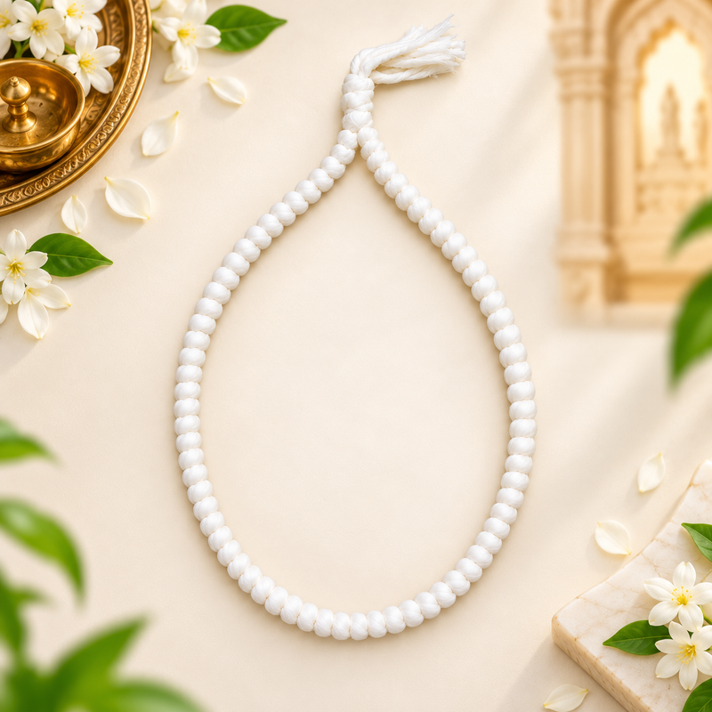 Cotton Jain Mala