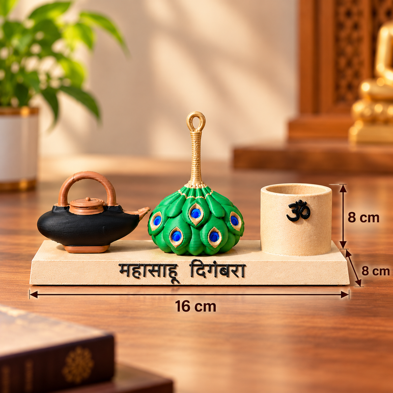 1. Unique Jain table decor gift for Jain family and devotees