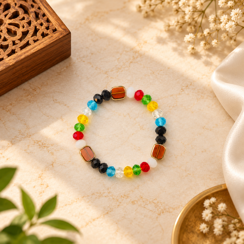 Jain Navgrah Bracelet for Spiritual Balance and Positivity
